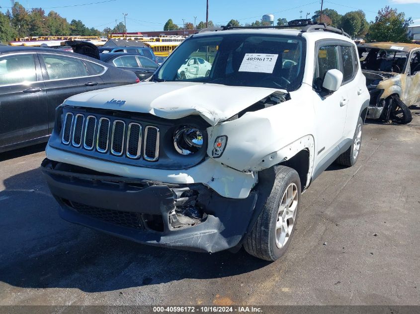 2015 Jeep Renegade Latitude VIN: ZACCJBBT3FPB29835 Lot: 40596172