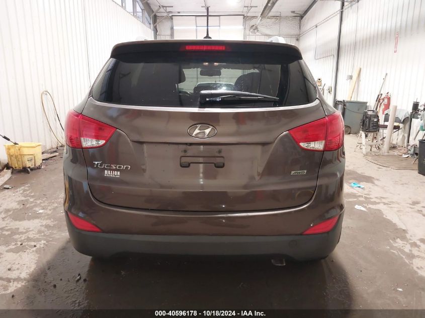 2014 Hyundai Tucson Se VIN: KM8JUCAG3EU897459 Lot: 40596178