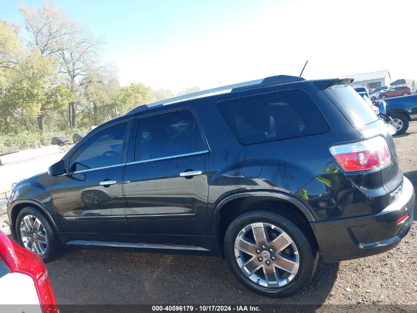 2012 GMC Acadia Denali VIN: 1GKKVTED8CJ193914 Lot: 40596179