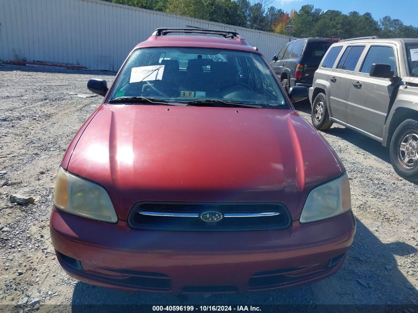 2002 Subaru Legacy L VIN: 4S3BH635227306803 Lot: 40596199