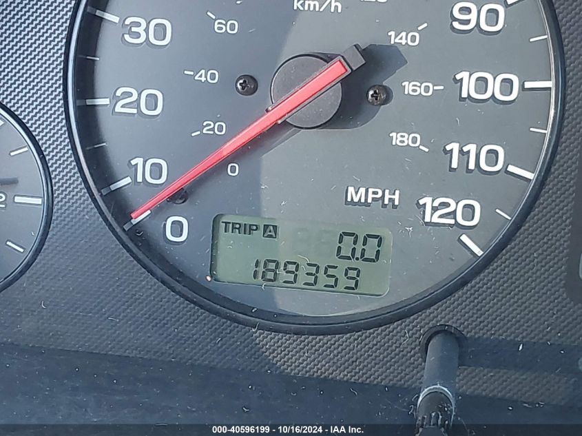 2002 Subaru Legacy L VIN: 4S3BH635227306803 Lot: 40596199