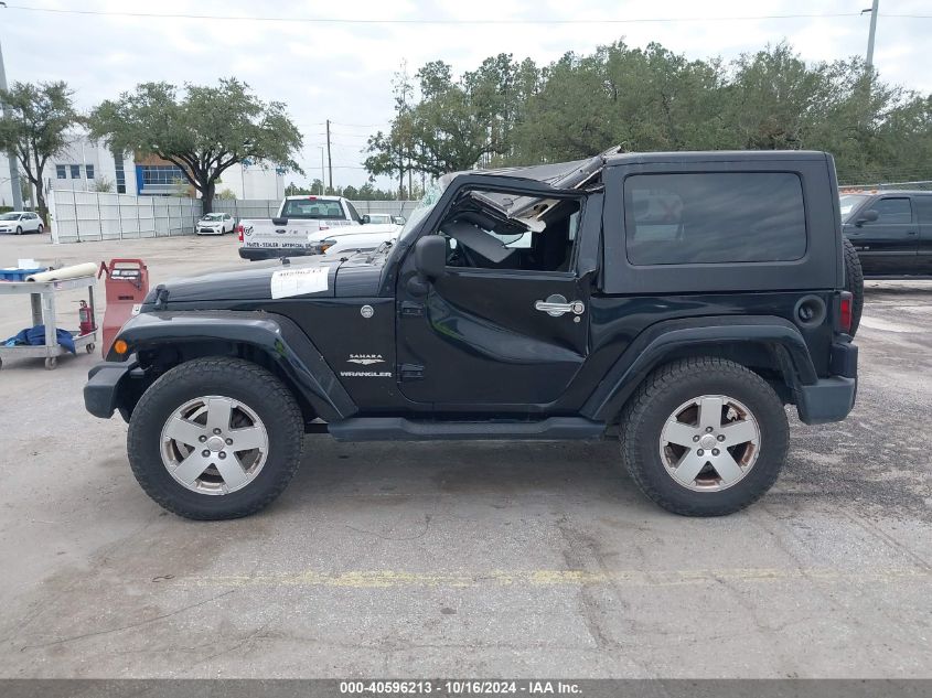 2007 Jeep Wrangler Sahara VIN: 1J4FA54127L198218 Lot: 40596213