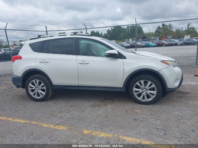 2013 Toyota Rav4 Limited VIN: 2T3YFREV7DW007667 Lot: 40596239