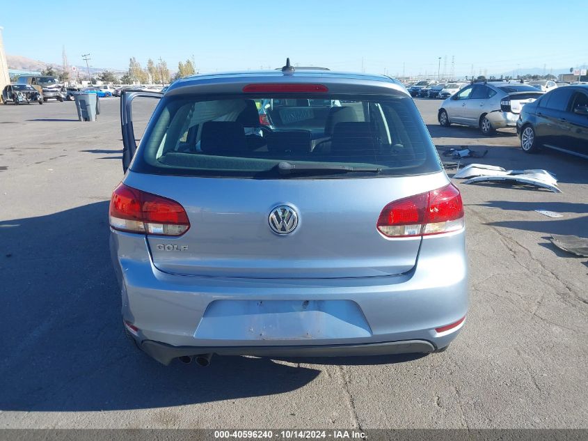 2012 Volkswagen Golf 2.5L 4-Door VIN: WVWDB7AJ4CW171363 Lot: 40596240