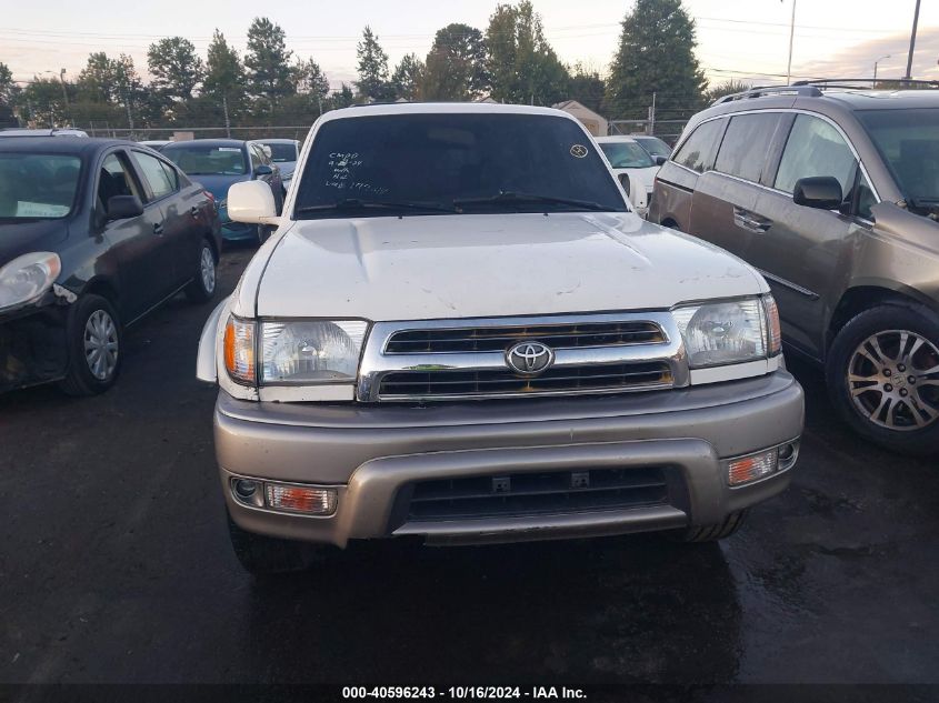 2000 Toyota 4Runner Limited V6 VIN: JT3GN87R1Y0177014 Lot: 40596243