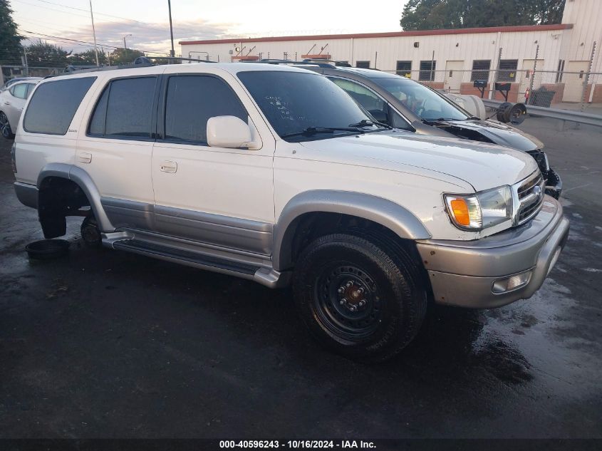 2000 Toyota 4Runner Limited V6 VIN: JT3GN87R1Y0177014 Lot: 40596243