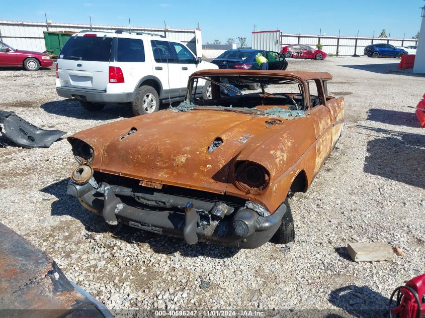 1957 Chevrolet Bel Air Nomad VIN: VC570121822 Lot: 40596247