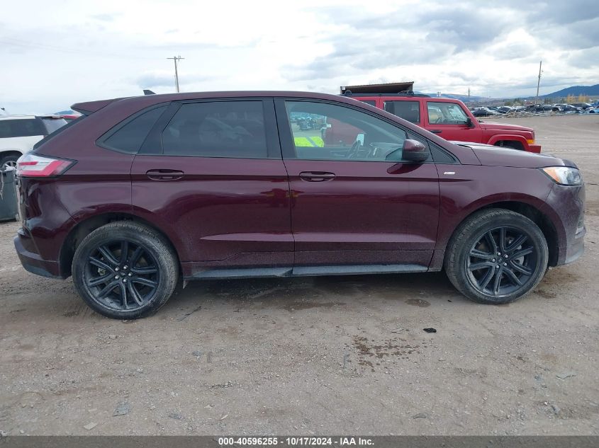 2021 Ford Edge St-Line VIN: 2FMPK4J9XMBA59022 Lot: 40596255