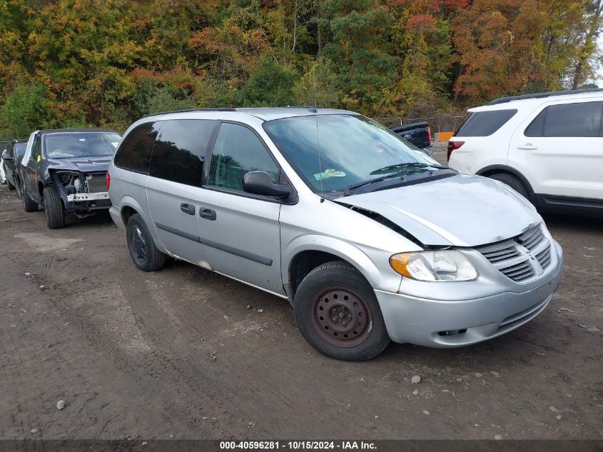 2005 Dodge Grand Caravan Se VIN: 1D4GP24R15B291556 Lot: 40596281