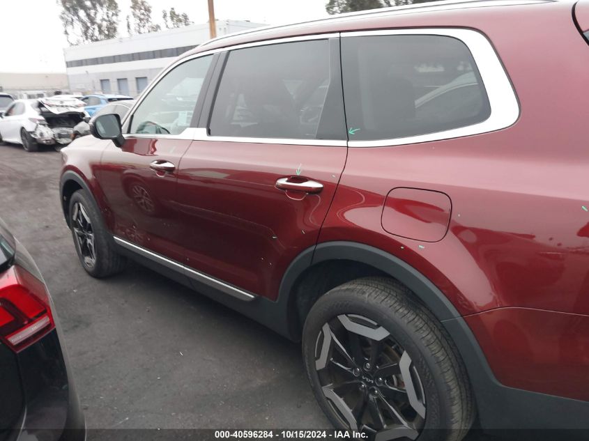 2024 Kia Telluride S VIN: 5XYP64GCXRG423874 Lot: 40596284