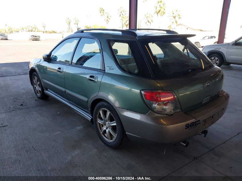 2006 Subaru Impreza Outback Sport VIN: JF1GG68666G806548 Lot: 40596286