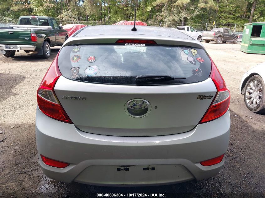 2012 Hyundai Accent Gs VIN: KMHCT5AE7CU026549 Lot: 40596304