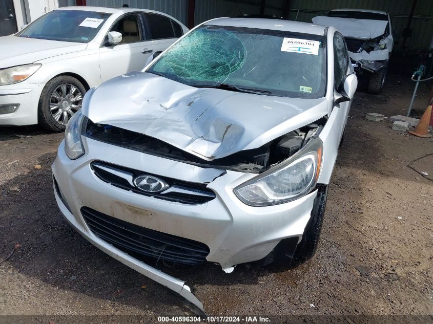 2012 Hyundai Accent Gs VIN: KMHCT5AE7CU026549 Lot: 40596304