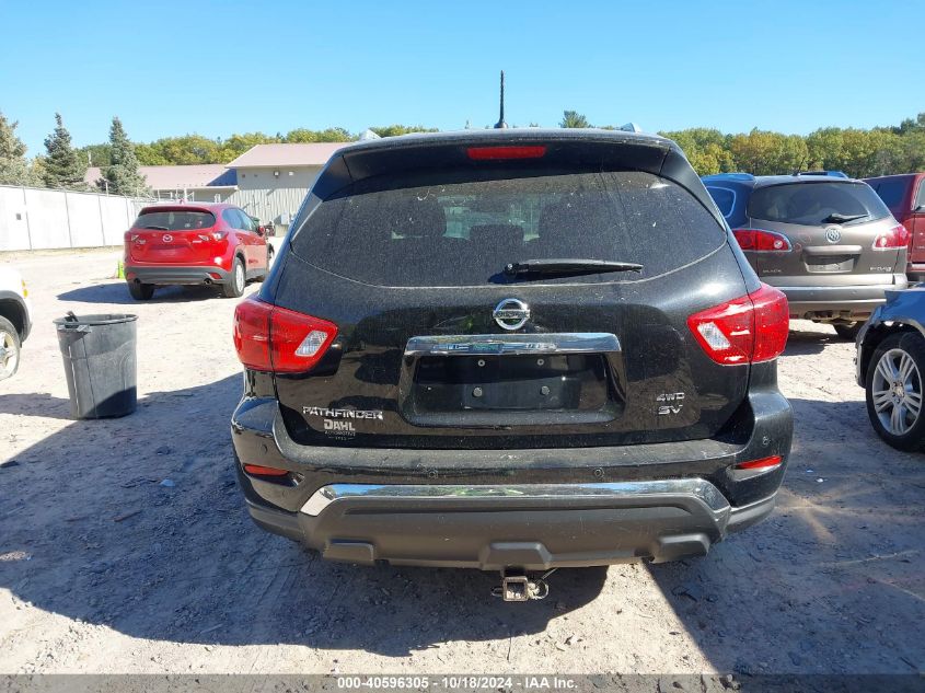 2017 Nissan Pathfinder Sv VIN: 5N1DR2MM6HC638906 Lot: 40596305