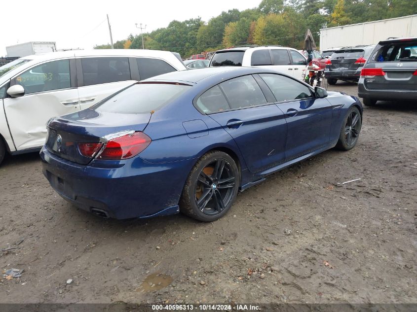 2015 BMW 650I Gran Coupe xDrive VIN: WBA6B4C52FD761484 Lot: 40596313