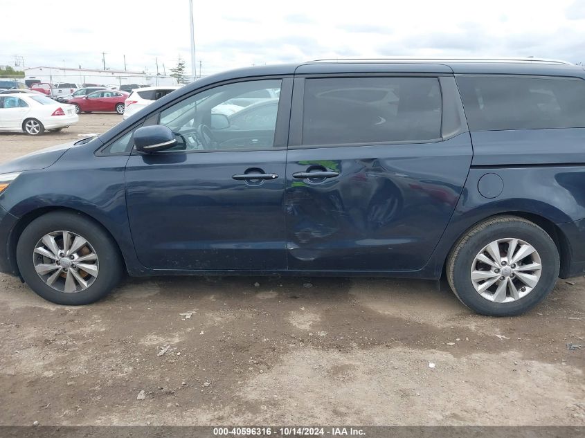 2016 Kia Sedona Lx VIN: KNDMB5C17G6127137 Lot: 40596316