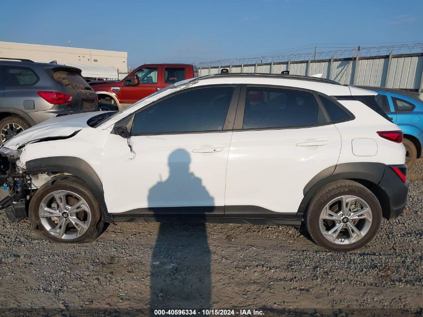 2022 Hyundai Kona Sel VIN: KM8K62AB9NU871011 Lot: 40596334