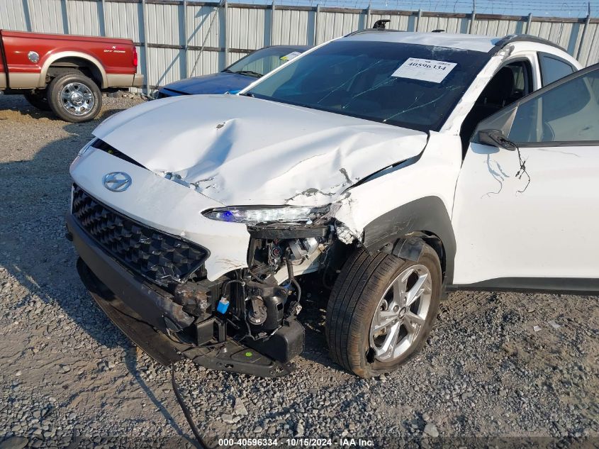 2022 Hyundai Kona Sel VIN: KM8K62AB9NU871011 Lot: 40596334