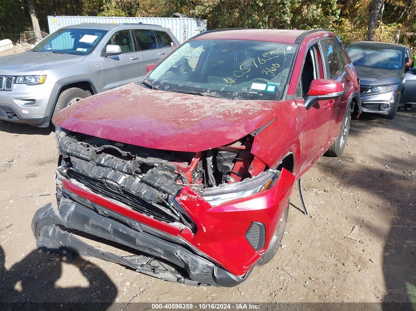 2022 TOYOTA RAV4 XLE VIN: 2T3P1RFV1NW304198