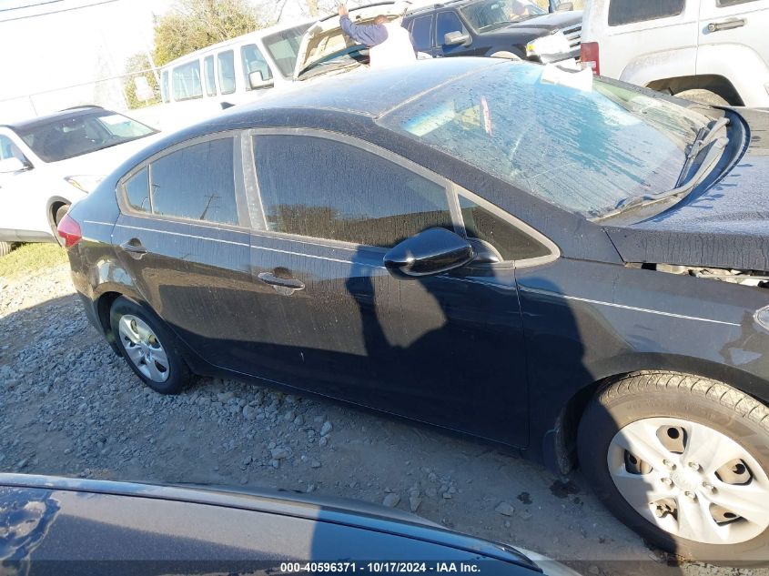 2017 Kia Forte Lx VIN: 3KPFK4A76HE109475 Lot: 40596371