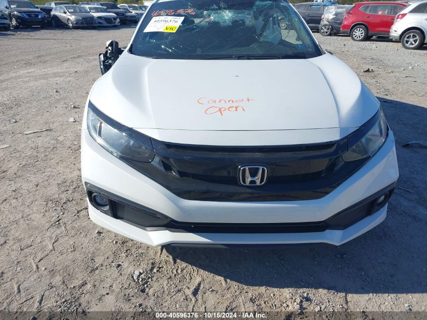 2020 Honda Civic Sport VIN: 2HGFC2F83LH569632 Lot: 40596376