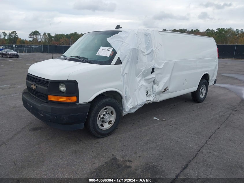 Vin: 1gcwgbff2h1123172, lot: 41085370, chevrolet express 2500 work van 20172