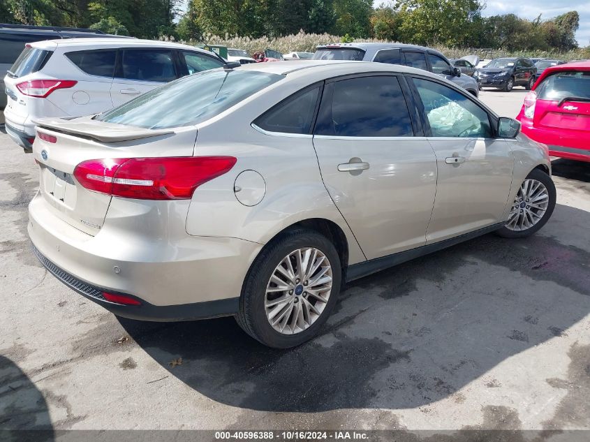 2018 Ford Focus Titanium VIN: 1FADP3J29JL221830 Lot: 40596388