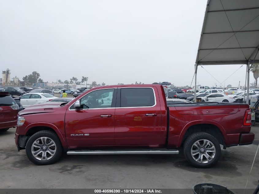 2021 Ram 1500 Longhorn VIN: 1C6SRFKT6MN824349 Lot: 40596390