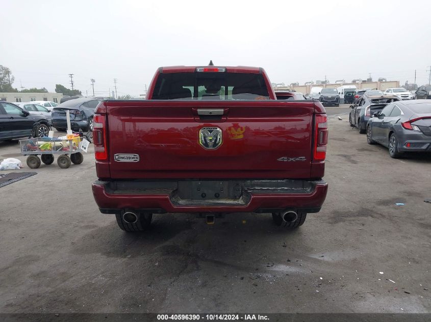 2021 Ram 1500 Longhorn VIN: 1C6SRFKT6MN824349 Lot: 40596390