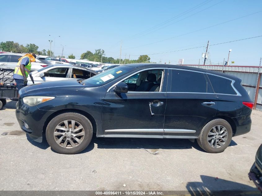 2013 Infiniti Jx35 VIN: 5N1AL0MN2DC317523 Lot: 40596411