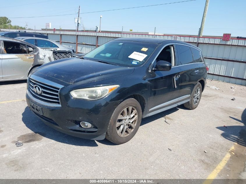 2013 Infiniti Jx35 VIN: 5N1AL0MN2DC317523 Lot: 40596411