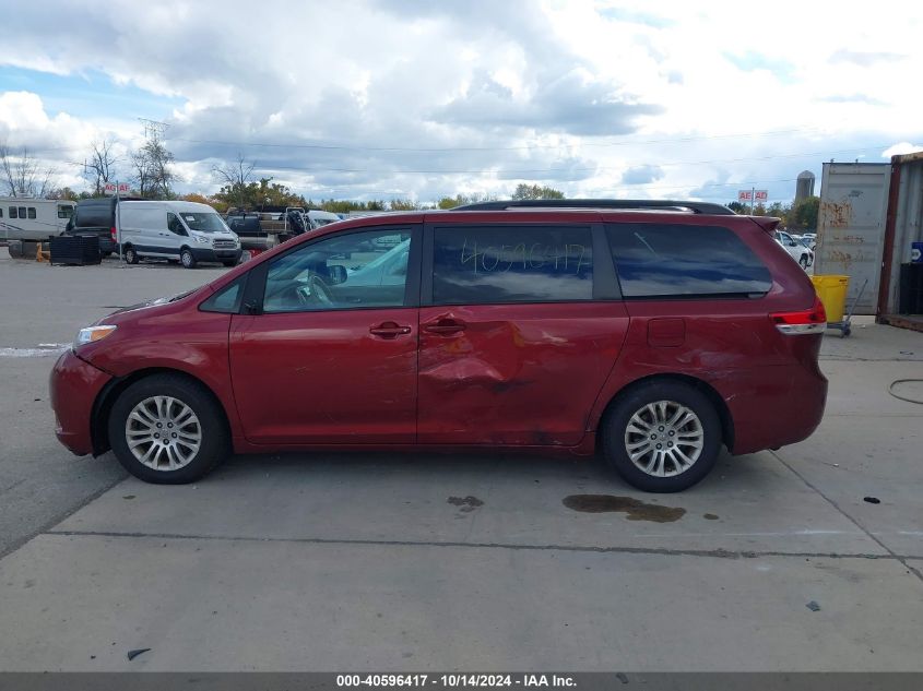 2011 Toyota Sienna Xle V6 VIN: 5TDYK3DC3BS098931 Lot: 40596417