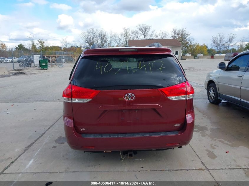 2011 Toyota Sienna Xle V6 VIN: 5TDYK3DC3BS098931 Lot: 40596417