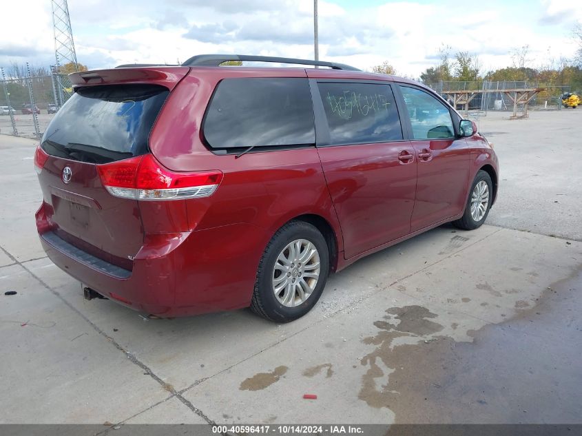 2011 Toyota Sienna Xle V6 VIN: 5TDYK3DC3BS098931 Lot: 40596417