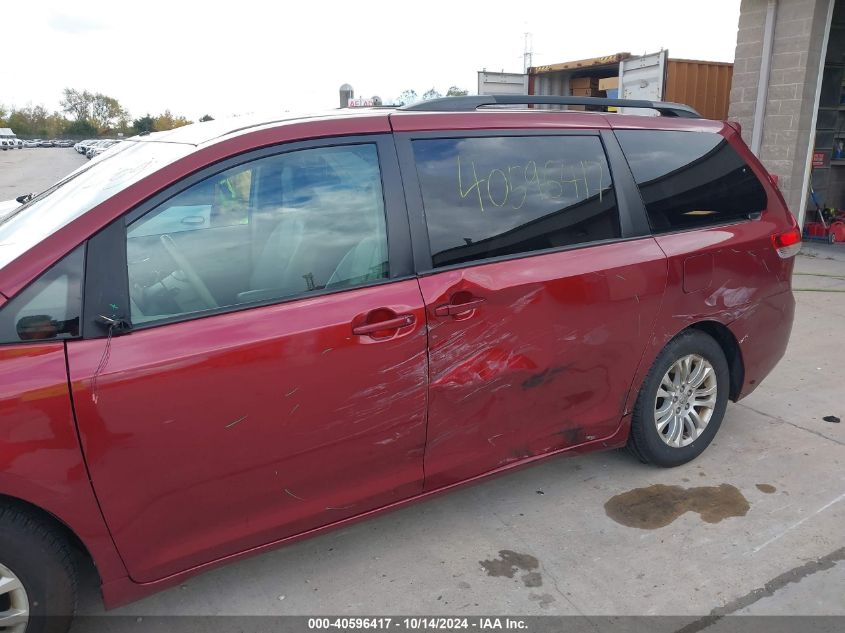 2011 Toyota Sienna Xle V6 VIN: 5TDYK3DC3BS098931 Lot: 40596417