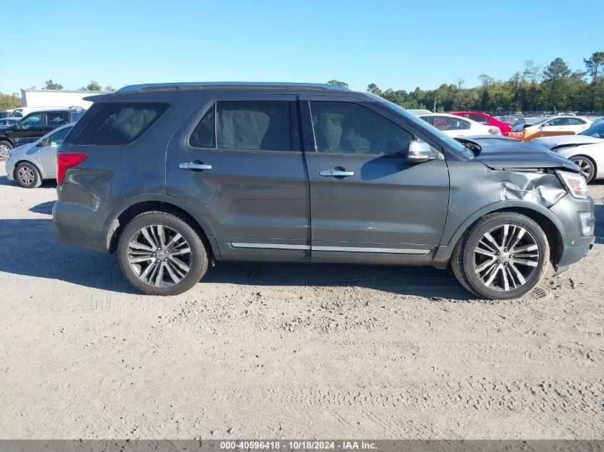 2017 Ford Explorer Platinum VIN: 1FM5K8HT7HGA64063 Lot: 40596418