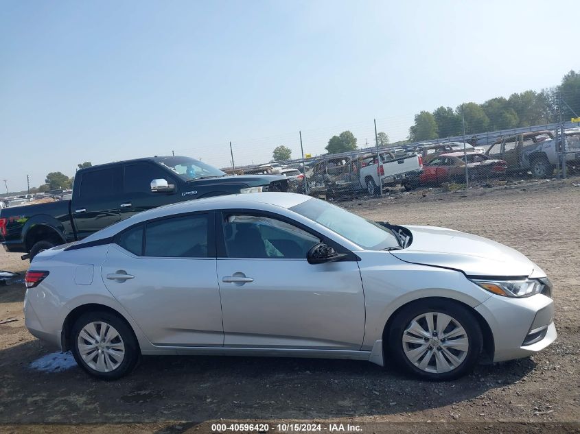 2021 Nissan Sentra S Xtronic Cvt VIN: 31AB8BV9MY327307 Lot: 40596420