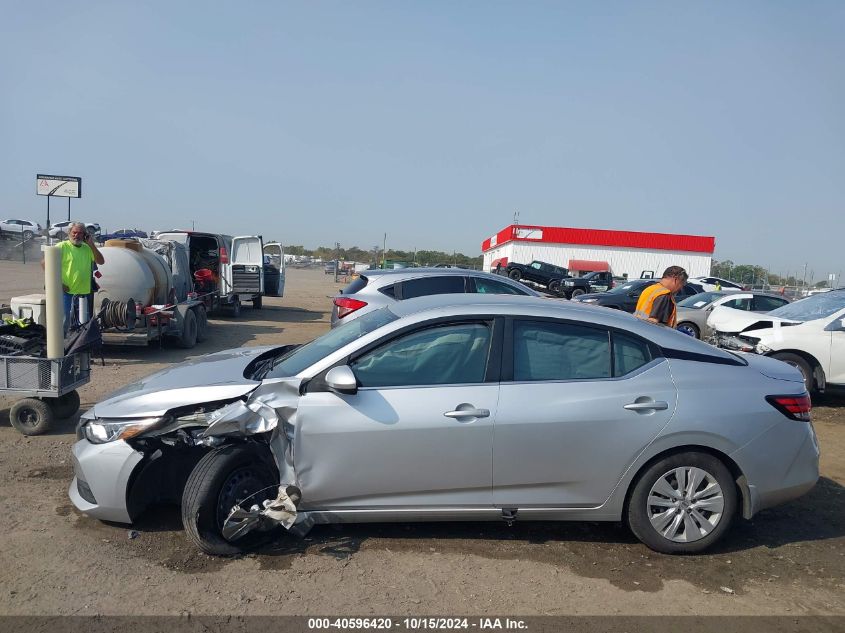 2021 Nissan Sentra S Xtronic Cvt VIN: 31AB8BV9MY327307 Lot: 40596420