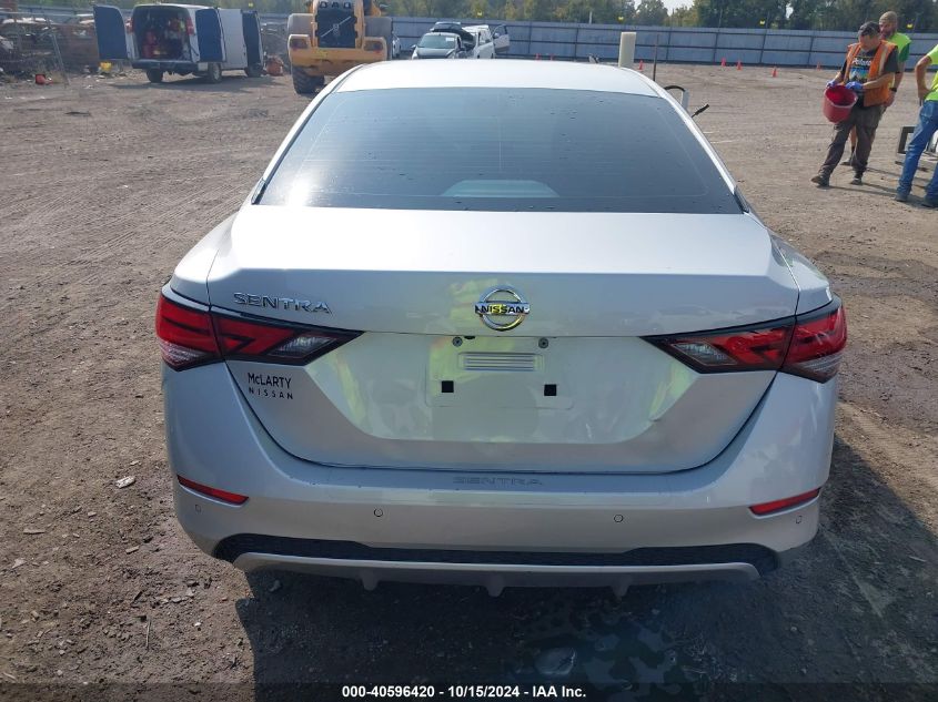 2021 Nissan Sentra S Xtronic Cvt VIN: 31AB8BV9MY327307 Lot: 40596420