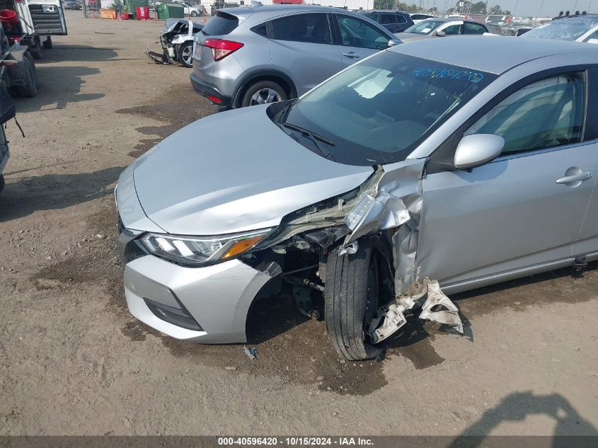 2021 Nissan Sentra S Xtronic Cvt VIN: 31AB8BV9MY327307 Lot: 40596420