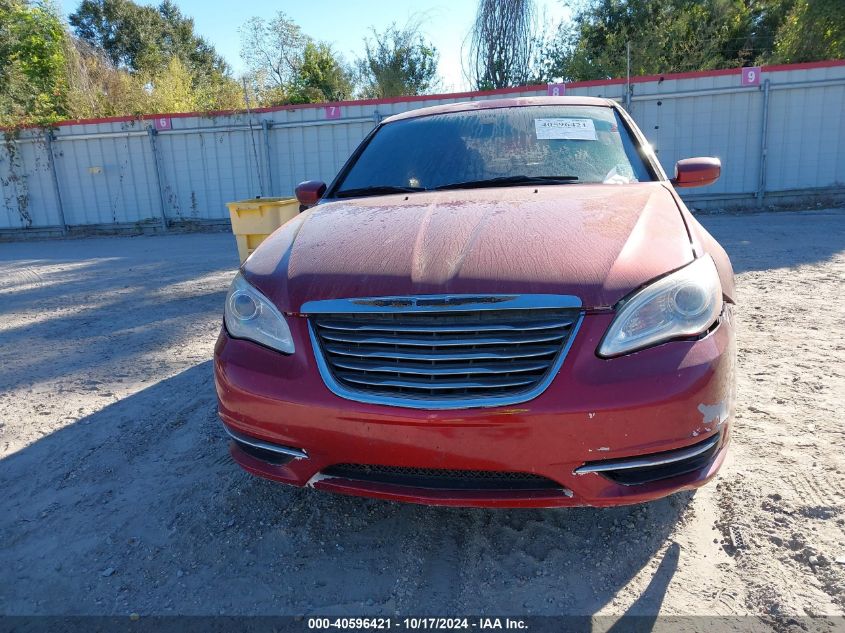 2013 Chrysler 200 Touring VIN: 1C3CCBBB9DN693954 Lot: 40596421