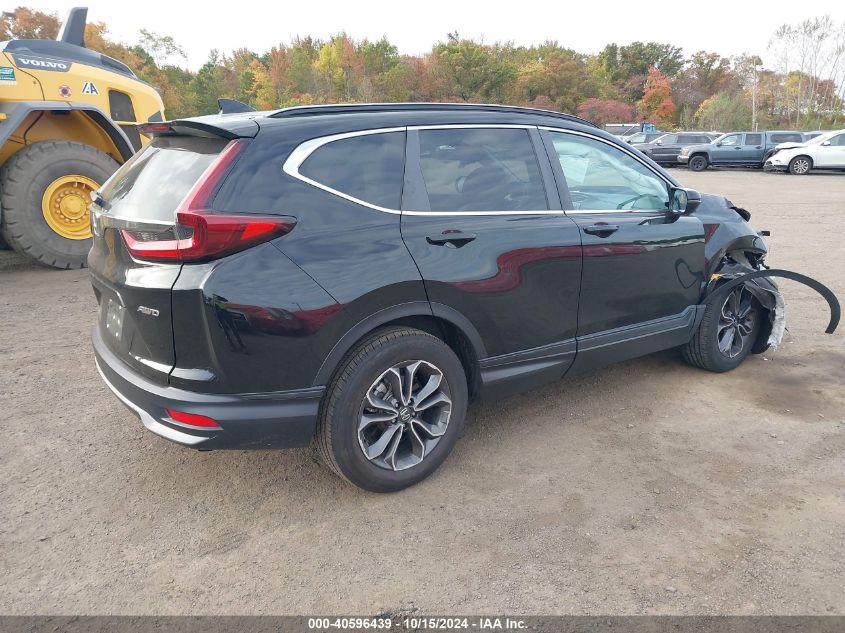 2020 Honda Cr-V Awd Ex VIN: 2HKRW2H50LH678353 Lot: 40596439