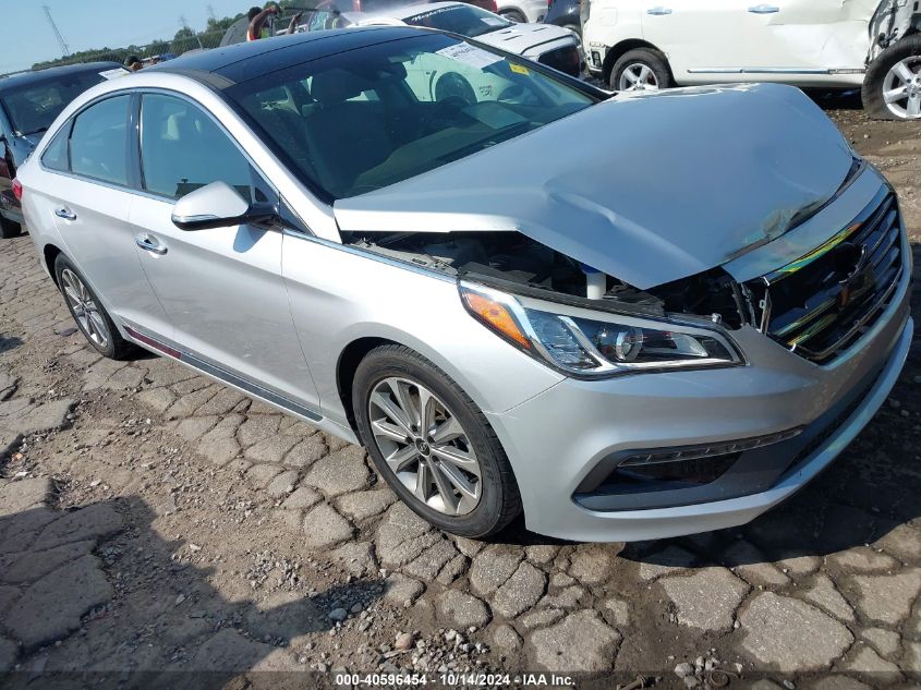 2016 HYUNDAI SONATA LIMITED - 5NPE34AF8GH399339