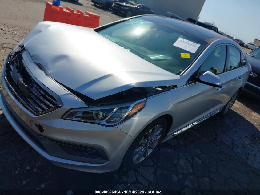 2016 Hyundai Sonata Limited VIN: 5NPE34AF8GH399339 Lot: 40596454