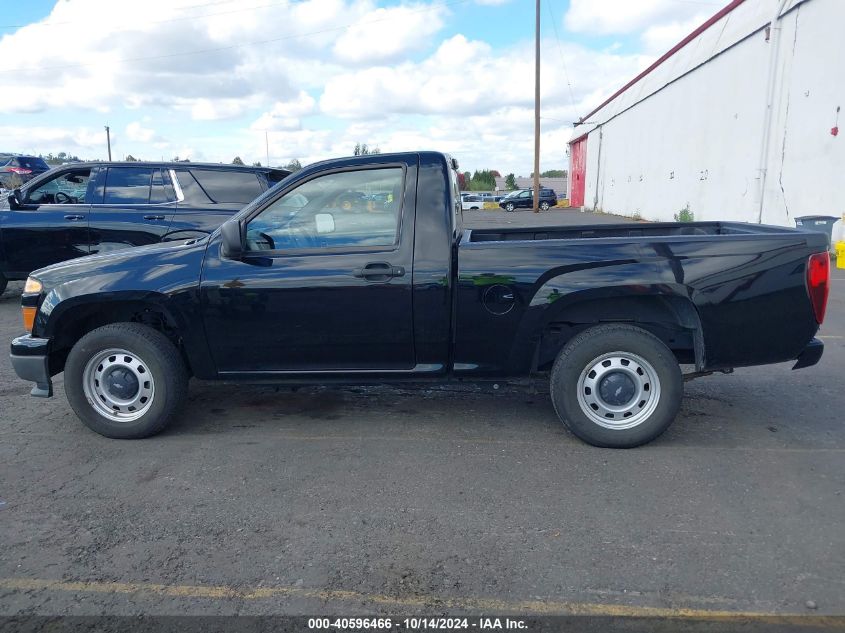 2012 Chevrolet Colorado Work Truck VIN: 1GCCSBF96C8110744 Lot: 40596466