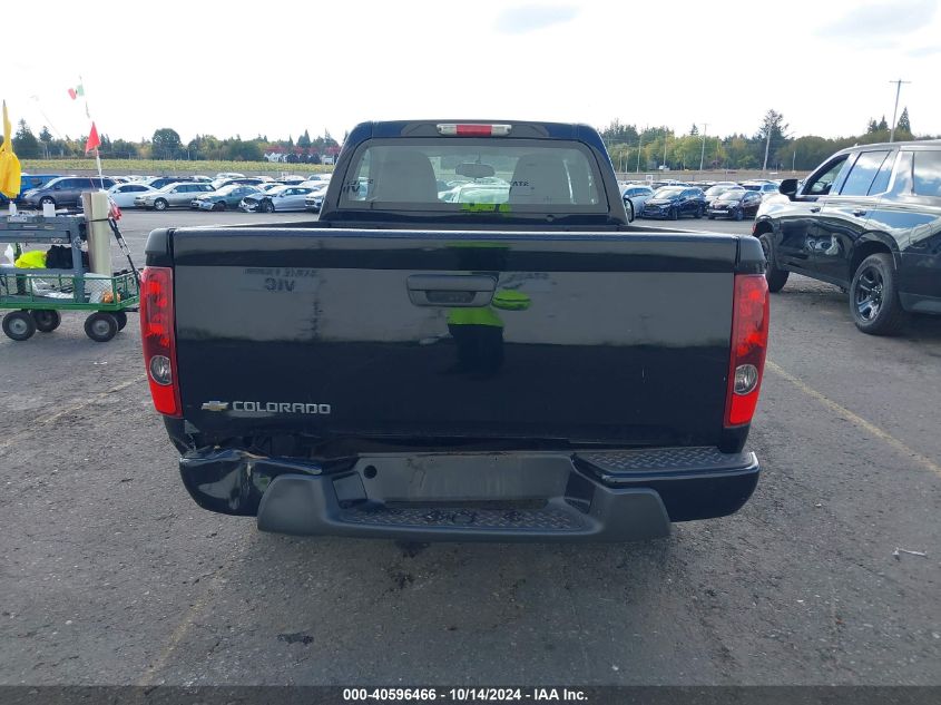 2012 Chevrolet Colorado Work Truck VIN: 1GCCSBF96C8110744 Lot: 40596466