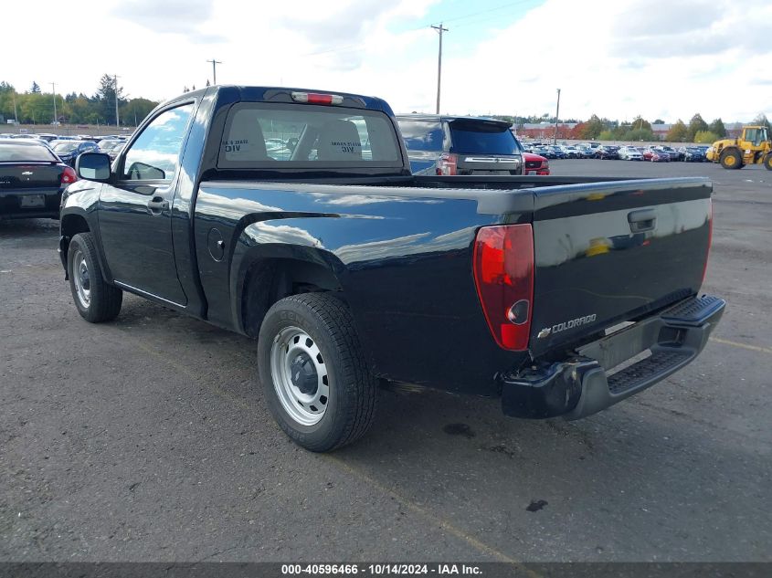 2012 Chevrolet Colorado Work Truck VIN: 1GCCSBF96C8110744 Lot: 40596466