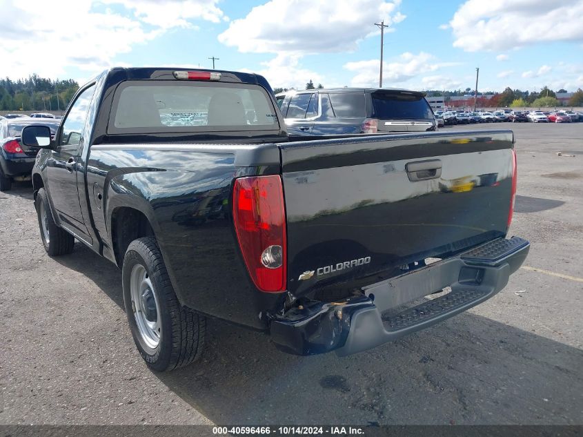 2012 Chevrolet Colorado Work Truck VIN: 1GCCSBF96C8110744 Lot: 40596466