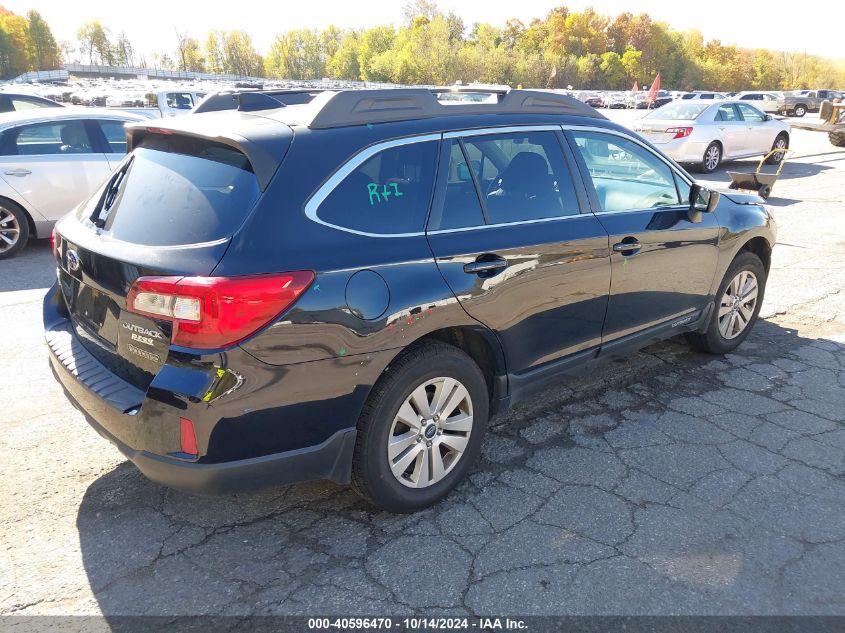 2016 Subaru Outback 2.5I Premium VIN: 4S4BSACC8G3205469 Lot: 40596470