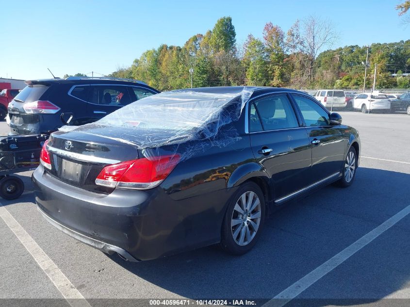 2011 Toyota Avalon Limited VIN: 4T1BK3DB3BU406135 Lot: 40596471